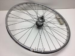 Vintage Schwinn 26 1 3/8 S6 Chrome Bicycle Wheels Rims Sturmey Archer 3 Speed