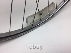 Vintage Schwinn 26 1 3/8 S6 Chrome Bicycle Wheels Rims Sturmey Archer 3 Speed