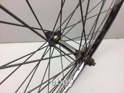 Vintage Schwinn 26 1 3/8 S6 Chrome Bicycle Wheels Rims Sturmey Archer 3 Speed