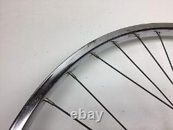 Vintage Schwinn 26 1 3/8 S6 Chrome Wheels Rims Sturmey Archer 3 Speed