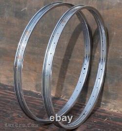 Vintage Schwinn 26 Bike Chrome S-2 RIMS Phantom Panther DX Hornet Bicycle Wheel