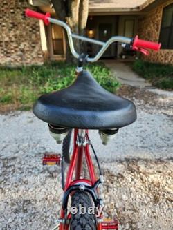 Vintage Schwinn 26 Candy Red Custom-Built Adult Cruiser Ride Out Klunker Bike