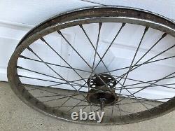 Vintage Schwinn 26 Expander Drum Brake 120 Spoke Whizzer Front Wheel
