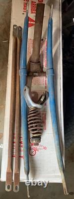 Vintage Schwinn 26 Springer Fork Leg Set with Yoke Assembly Prewar Bicycle Lady