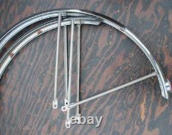 Vintage Schwinn 26 Tourist Bike FENDERS Braces RacerBreeze World Prewar Bicycle