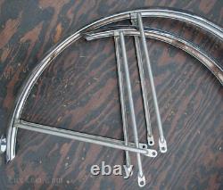 Vintage Schwinn 26 Tourist Bike FENDERS Braces RacerBreeze World Prewar Bicycle