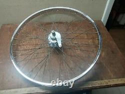 Vintage Schwinn 26 bike S7 heavy duty spoke 2 speed rims Corvette Jaguar Tandem