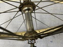 Vintage Schwinn 26 lightweight Wheel Set S7 Rims & German Hub 1959