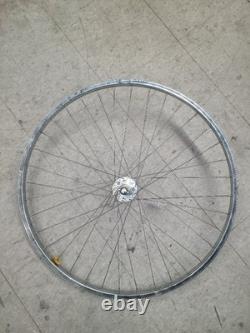 Vintage Schwinn 27 1 1/4 S6 Chrome Front Wheel Rim Continental Bike