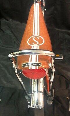 Vintage Schwinn'72 Orange Krate With Disc Brake