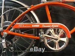 Vintage Schwinn'72 Orange Krate With Disc Brake