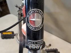 Vintage Schwinn Aerostar Block Rocket BMX Bike Bicycle in Black and Red