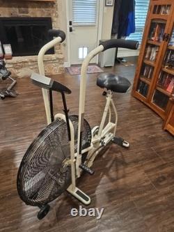 Vintage Schwinn AirDyne Dual Action Stationary Exercise Bike Grey Dallas