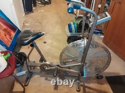Vintage Schwinn AirDyne Dual Action Stationary Exercise Bike White