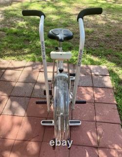 Vintage Schwinn AirDyne Dual Action Stationary Exercise Bike White