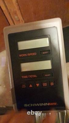 Vintage Schwinn AirDyne Dual Action Stationary Exercise Bike White