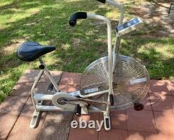 Vintage Schwinn AirDyne Dual Action Stationary Exercise Bike White