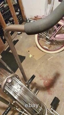 Vintage Schwinn AirDyne Dual Action Stationary Exercise Bike White