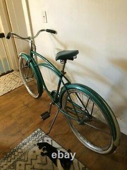 Vintage Schwinn America Bicycle Aug 1954 or 1956 rare serial # Green Chicago