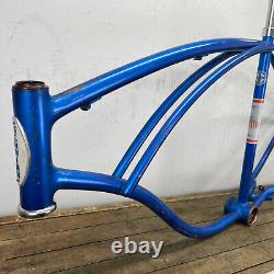 Vintage Schwinn American Frame Blue Cruiser Klunker 1962 K2 Canitlever 60s