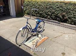 Vintage Schwinn American Lady 24 (october 1956) Everything Original Mint Cond