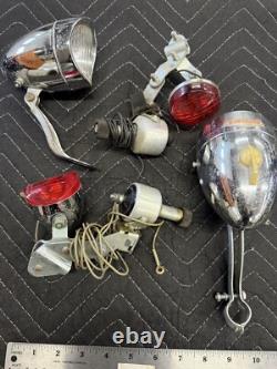 Vintage Schwinn Approved Bicycle Generator Light Sets