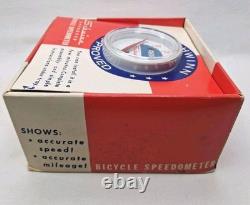 Vintage Schwinn Approved Bicycle Speedometer Kit In Box 1960's NOS Rare Nice 28