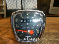 Vintage Schwinn Approved Bike Speedometer Head Huret Bicycle