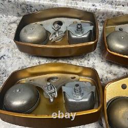 Vintage Schwinn Approved Chrome Lot Of 7 Speedometer UNTESTED Timers Speedo