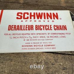 Vintage Schwinn Approved Derailleur Chain NOS 1969 Sting Ray Krate Sedisport 5s