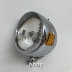 Vintage Schwinn Approved Headlight Stingray Krate Manta Tested Working READ