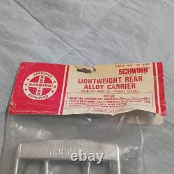 Vintage Schwinn Approved Lightweight Rear Alloy Carrier Rack #01 605 Nos Rare