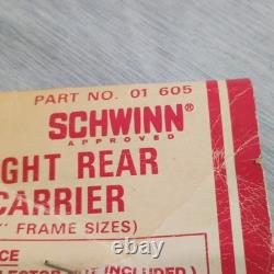 Vintage Schwinn Approved Lightweight Rear Alloy Carrier Rack #01 605 Nos Rare