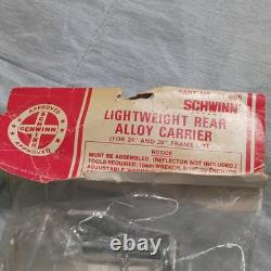 Vintage Schwinn Approved Lightweight Rear Alloy Carrier Rack #01 605 Nos Rare
