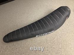 Vintage Schwinn Approved Persons Black Deep Tufted Banana Seat 70s