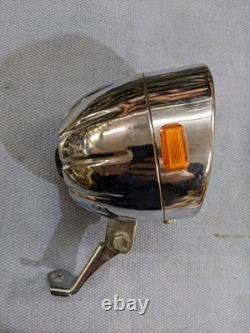 Vintage Schwinn Approved Pumpkin Ball Krate Stingray Bicycle Head Light WORKS