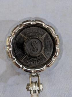 Vintage Schwinn Approved Pumpkin Ball Krate Stingray Bicycle Head Light WORKS