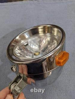 Vintage Schwinn Approved Pumpkin Ball Krate Stingray Bicycle Head Light WORKS