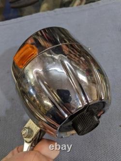 Vintage Schwinn Approved Pumpkin Ball Krate Stingray Bicycle Head Light WORKS