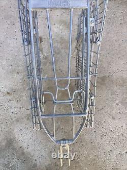 Vintage Schwinn Approved Rear Folding Twin Wire Bicycle Baskets & Carrier Rack