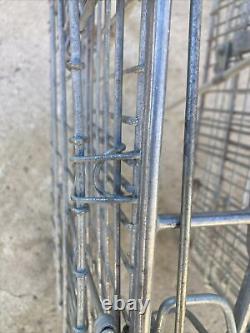 Vintage Schwinn Approved Rear Folding Twin Wire Bicycle Baskets & Carrier Rack