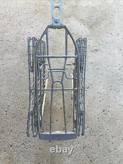 Vintage Schwinn Approved Rear Folding Twin Wire Bicycle Baskets & Carrier Rack