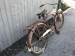 Vintage Schwinn Autocycle Deluxe BF Goodrich Streamliner Bicycle Tank