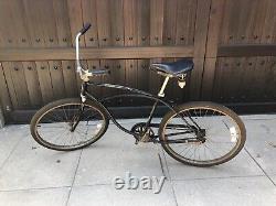 Vintage Schwinn Beach Cruiser Bicycle Black