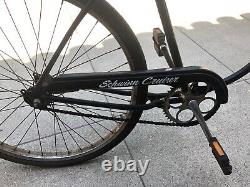 Vintage Schwinn Beach Cruiser Bicycle Black