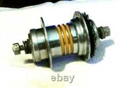 Vintage Schwinn Bendix Automatic Kickback 3 Yellow Bands Rear Hub 36 Hole G 9