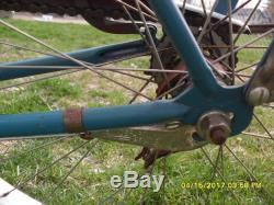 Vintage Schwinn Bicycle 1952 Blue Panther Heavy Weight D27