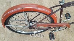 Vintage Schwinn Bicycle 1952 Schwinn Whizzer WZ Frame & Forks w 90s Phantom Tank