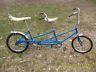 Vintage Schwinn Bicycle 1968 Blue Mini-twinn