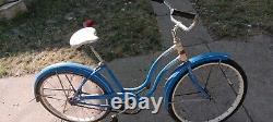 Vintage Schwinn Bicycle All Original HOLLYWOOD Blue Women's Bike